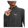 Campera UA Tech 1/2 Zip- Twist Mujer 1384225-001 Negro