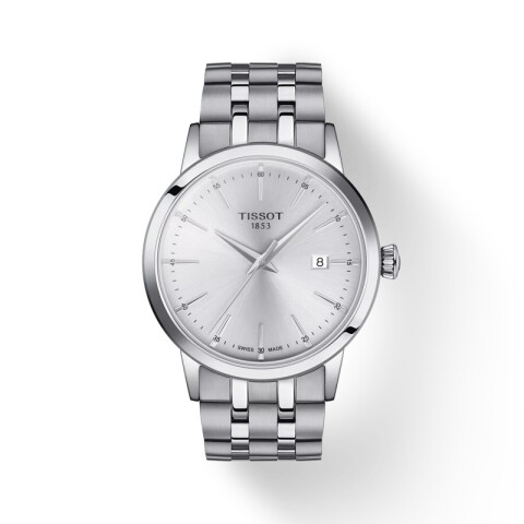 Reloj Tissot Classic Dream T1294101103100 acero para hombre Plateado