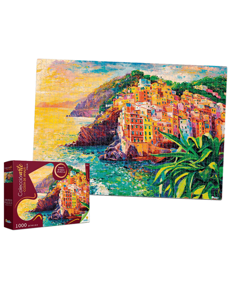 Puzzle en caja Ronda ColecciónArte Amalfi Italia 1000 piezas 