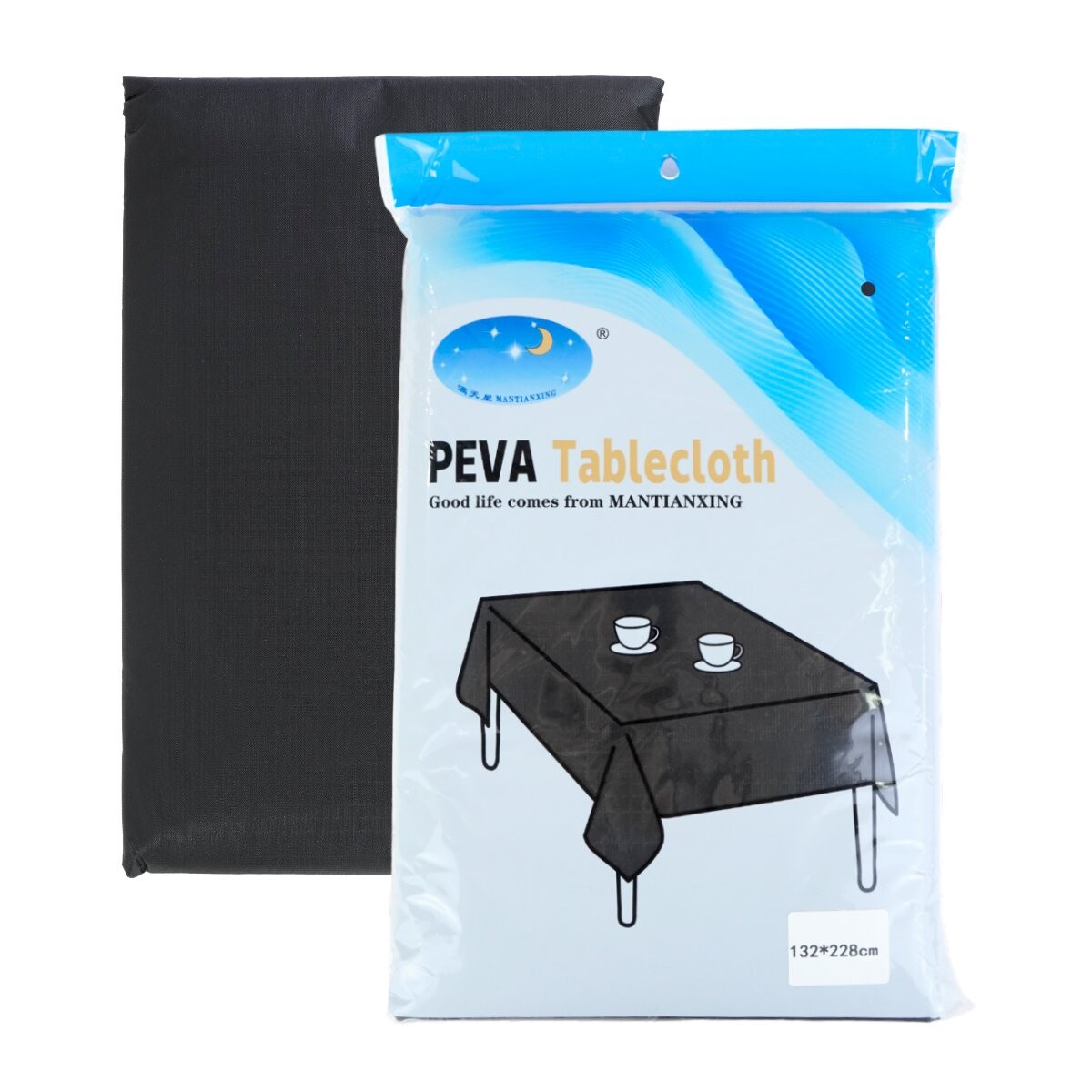 Mantel liso afelpado 