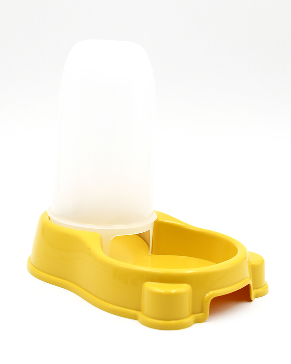 DISPENSADOR DE COMIDA - AMARILLO 