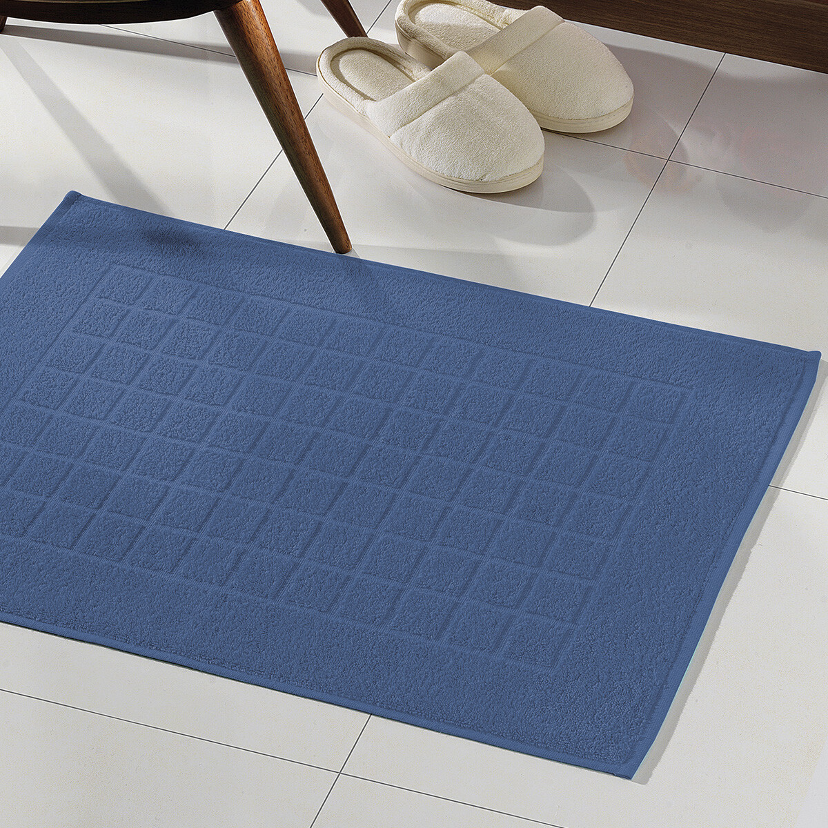 Toalla Piso Royal Dohler 100% Algodón 50 x 70 cm - INDIGO 