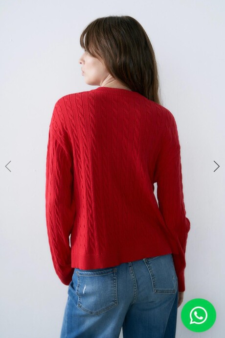 Sweater Gianmarco rojo
