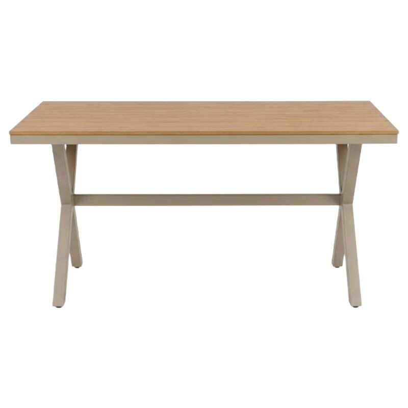 JGO DE MESA BEIGE P/JARDIN 7PZAS Unica
