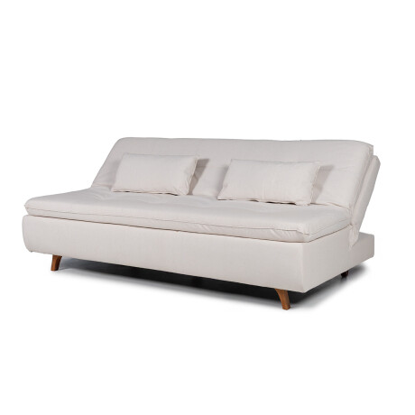 Sofá Cama Maira - Tela Rústica 9831 (Parma Beige)