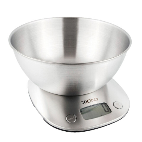 Balanza De Cocina Digital Xion Xi-bc50-cu BALANZA DE COCINA XION BC50 ACERO