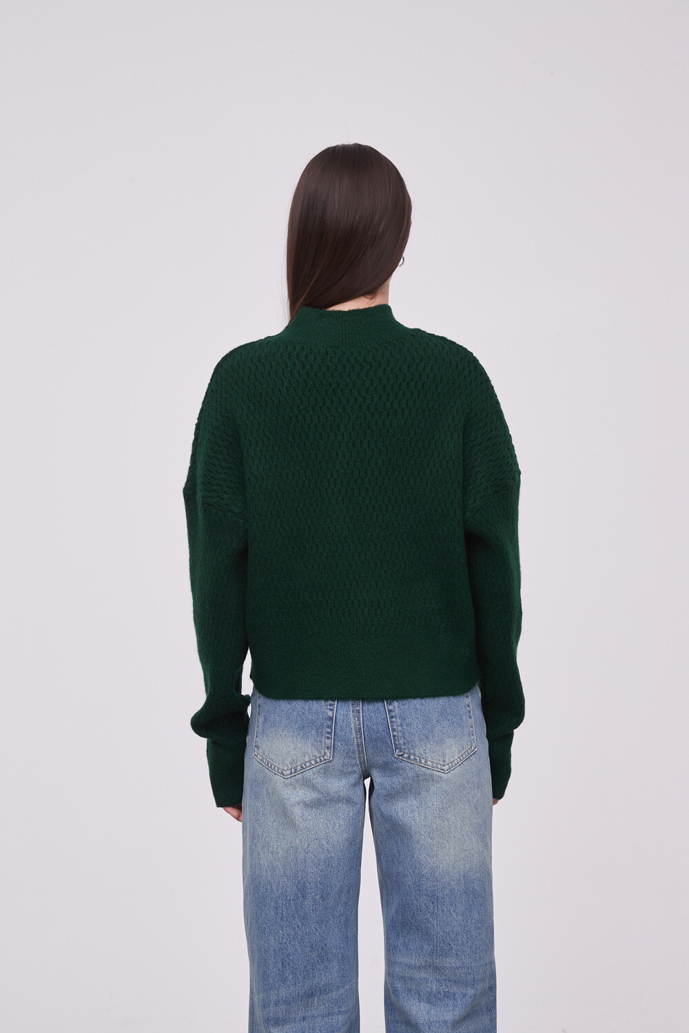 Sweater Ertina Verde Melange