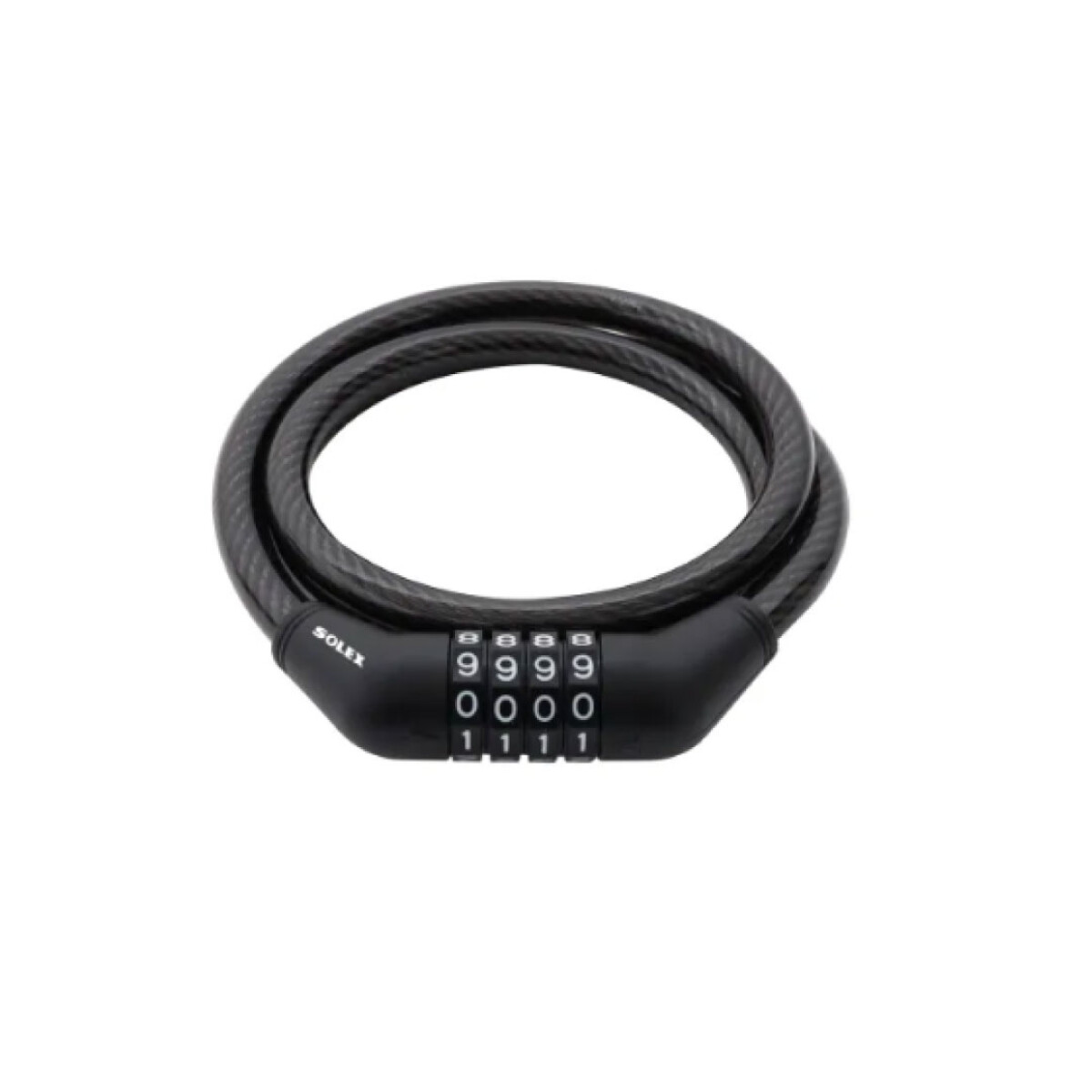 Candado De Combinacion Con Cable (1.8 Mts) - Solex 