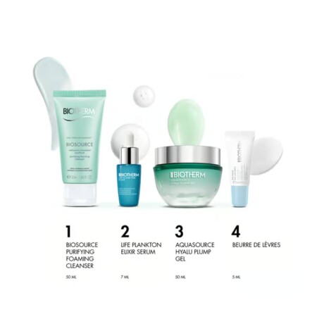 Cofre Biotherm Hyalu Plump de Aquasource 24 - 4 unidades Cofre Biotherm Hyalu Plump de Aquasource 24 - 4 unidades