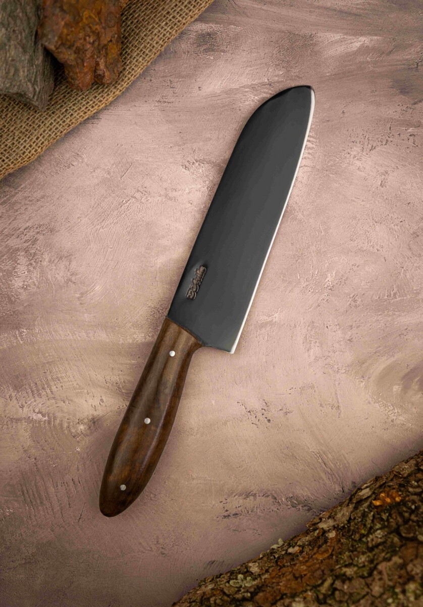 Cuchillo Chef Santoku - Fosfatado Liso 