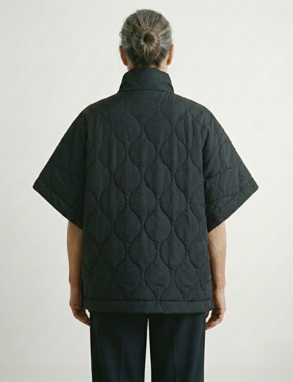 Poncho Capitoneado NEGRO