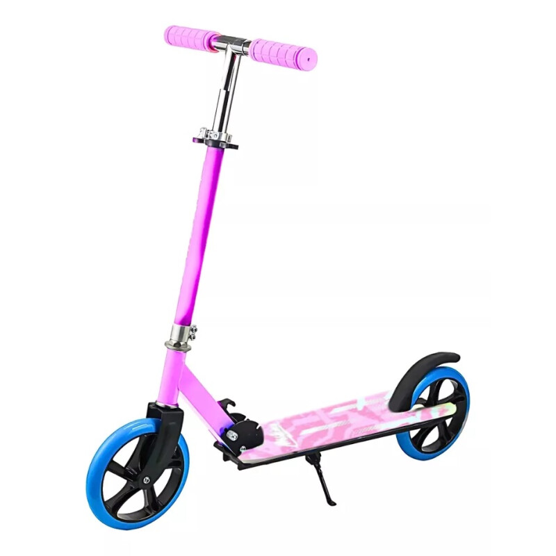 Monopatín Ajustable Infantil 2 Ruedas Rosa