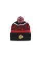 Chicago Blackhawks '47 Stylus Cuff Knit - Black Chicago Blackhawks '47 Stylus Cuff Knit - Black