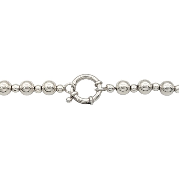 Cadena Bolas - Plata 925 - Sin Piedra - CD3264 Sinpiedra