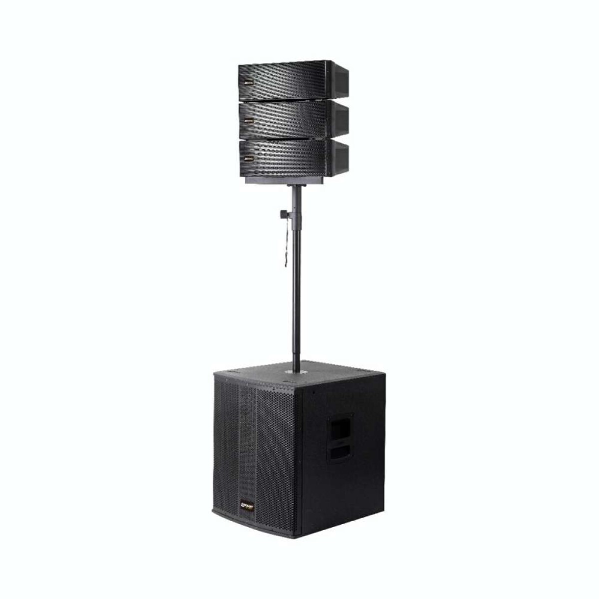 Line Array Con Subwoofer Lexsen - La1814 1500w 