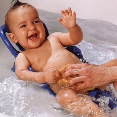 Tumbona soporte para bañera Daphne azul