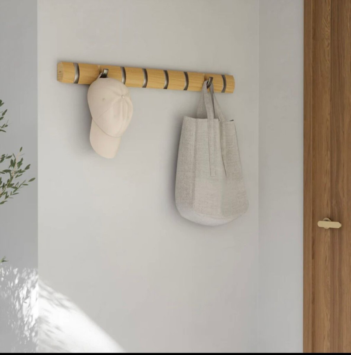 Perchero de Pared Flip 8 Ganchos Umbra 