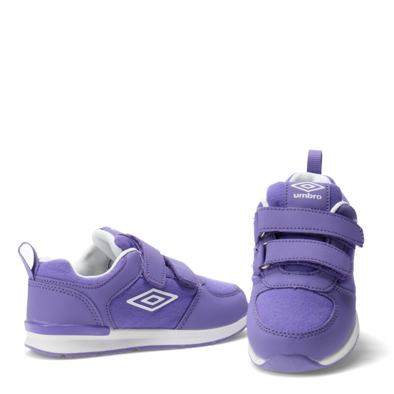 Championes Infantiles Umbro Manchester Infantil Violeta - Blanco