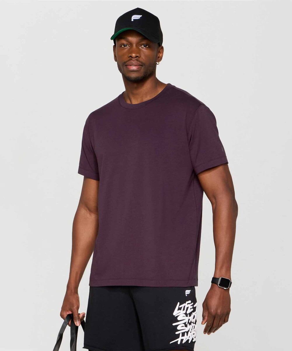 Polo Training The 24-7 Tee Hombre - Oxblood 
