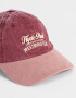 Caps Gorra Canvas Bordada - Violeta Uva