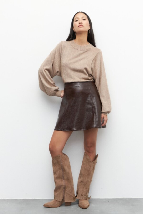 FALDA STASIA Chocolate