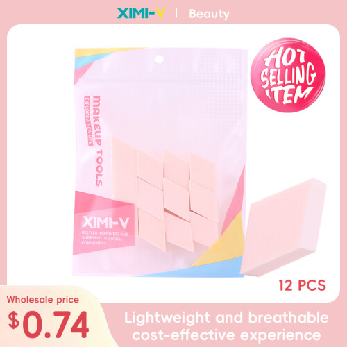 Pack Esponjitas De Maquillaje Romboidal - 12 Uni - Rosa Pack Esponjitas De Maquillaje Romboidal - 12 Uni - Rosa