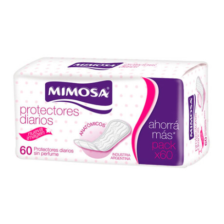 MIMOSA PROTECTORES DIARIOS 60 UNIDADES MIMOSA PROTECTORES DIARIOS 60 UNIDADES