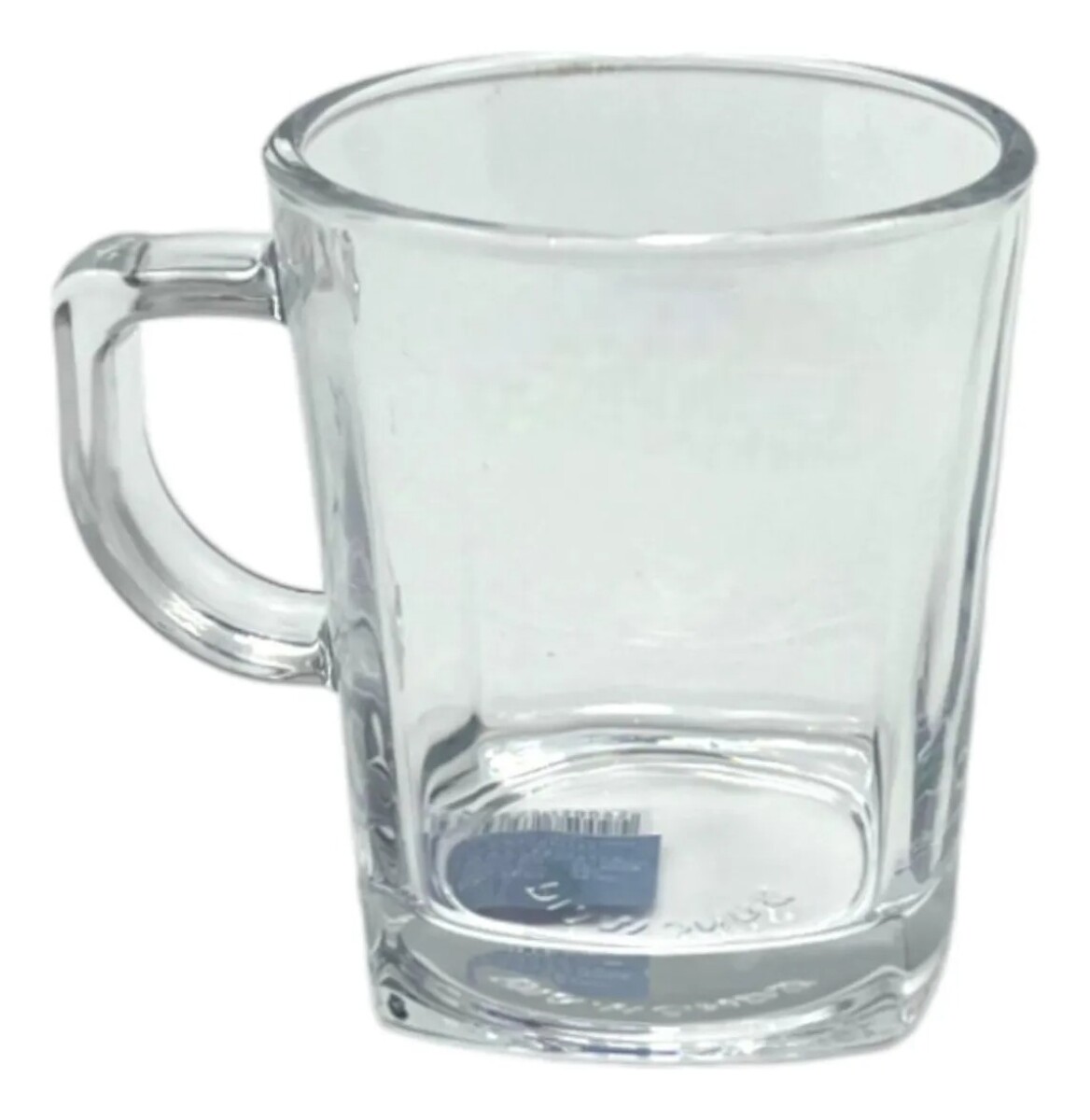 Set 6 Tazas De Vidrio Cuadrada Para Café Expreso 200 Ml X-ZB8092 