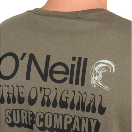Remera Oneill Og Verbage Verde Oscuro