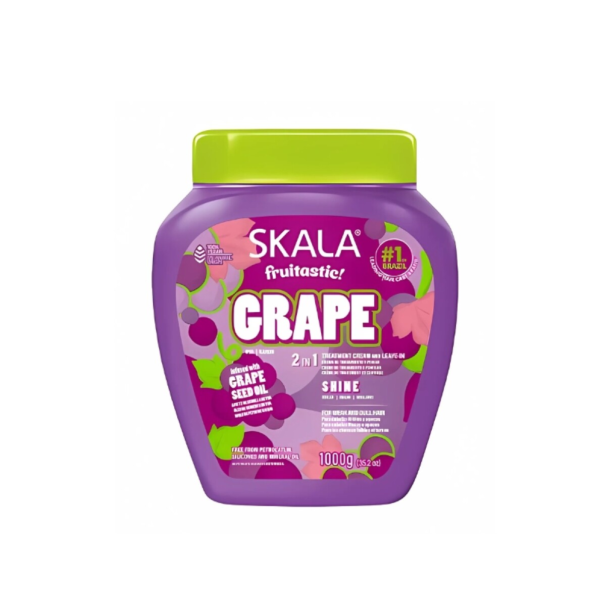 Crema tratamiento capilar Skala 1000g - Uva 
