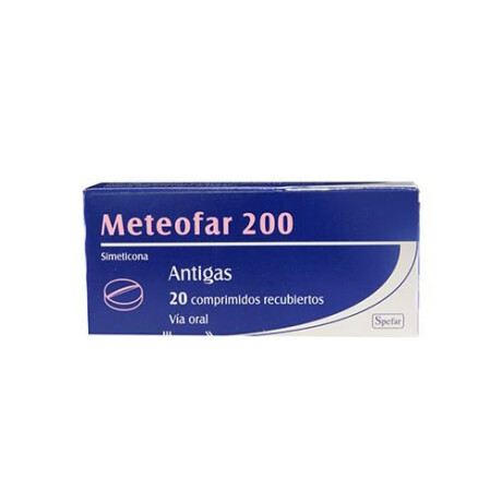 METEOFAR 200mg 20 COMPRIMIDOS METEOFAR 200mg 20 COMPRIMIDOS