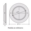 LUMINARIA SUBACUATICA ADO BLANCO 9W BL FRIO 12V LUMINARIA SUBACUATICA ADO BLANCO 9W BL FRIO 12V