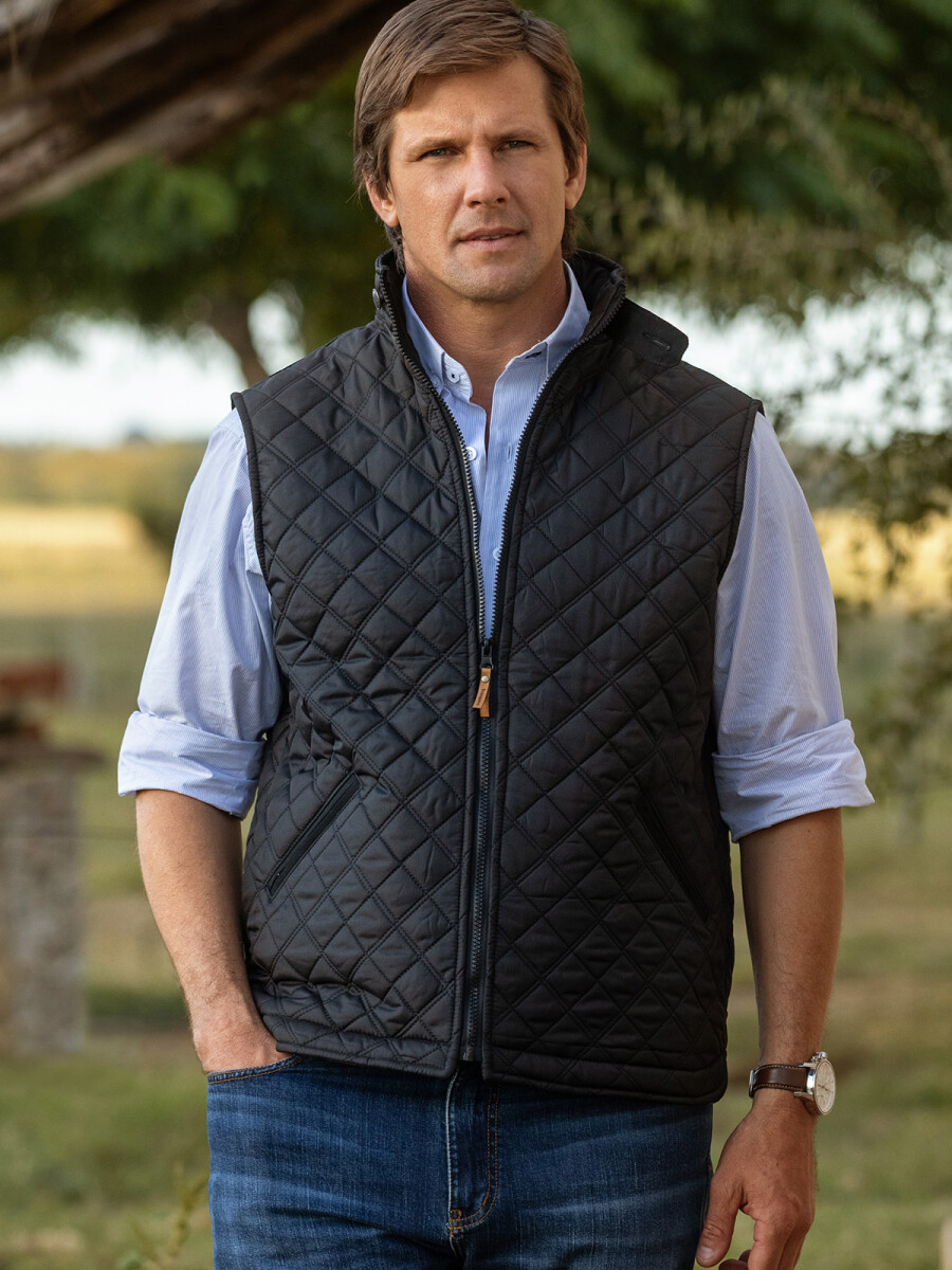 Chaleco Capitoneado Cesar - Negro 