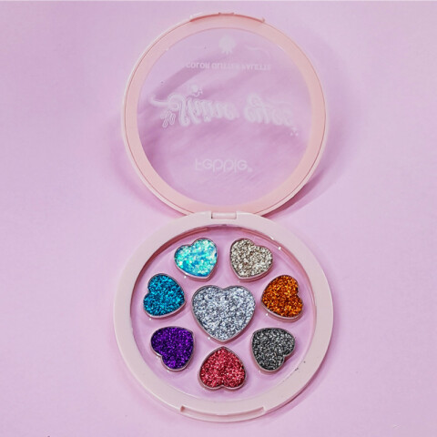 FEBBLE Paleta glitter de ojos 8 colores Febble Paleta Glitter De Ojos 8 Colores