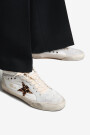 MID STAR GLITTER UPPER LAMINAT Blanco