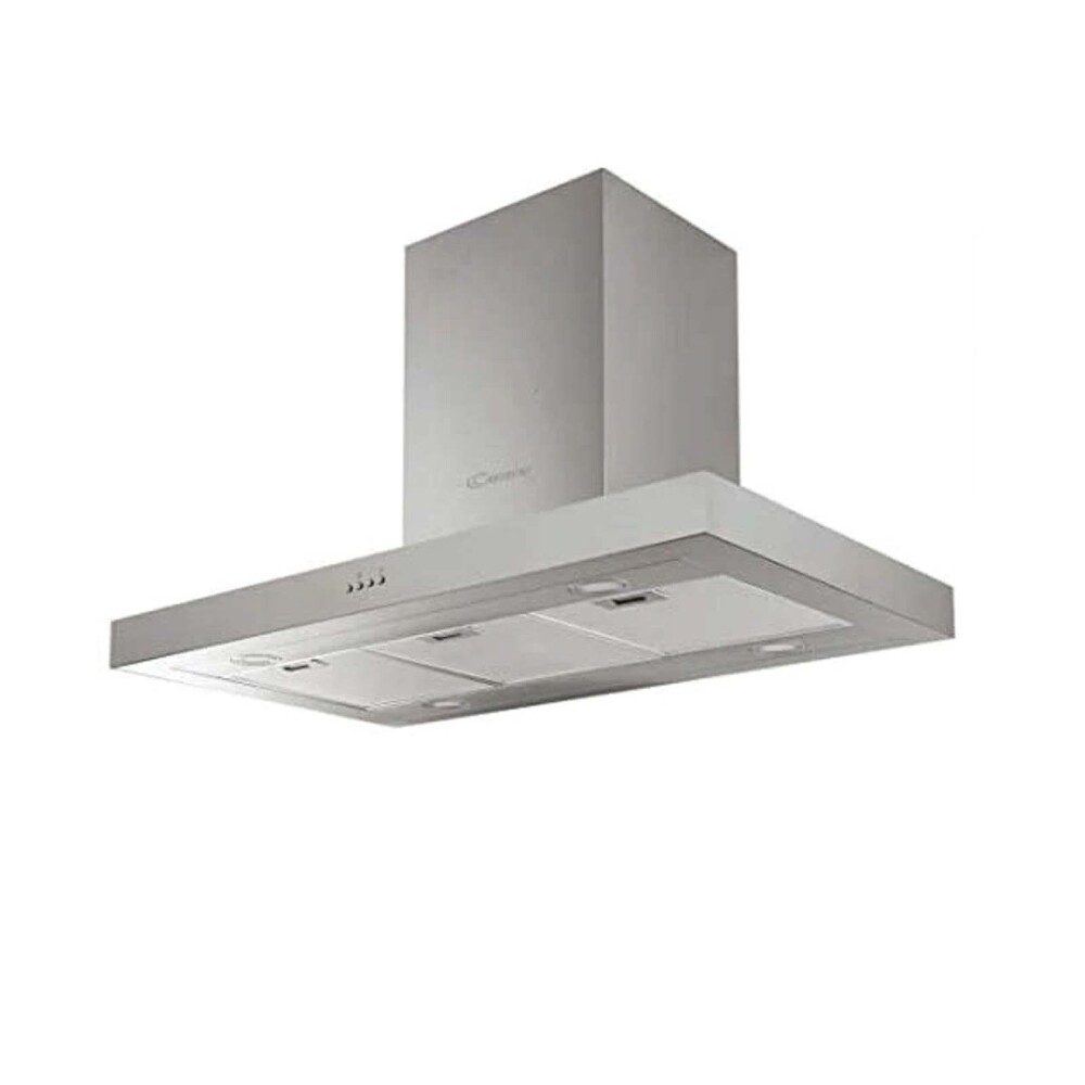 CAMPANA ISLA 90CM ACERO-INOXIDABLE GRIS CANDY CMBI970LX