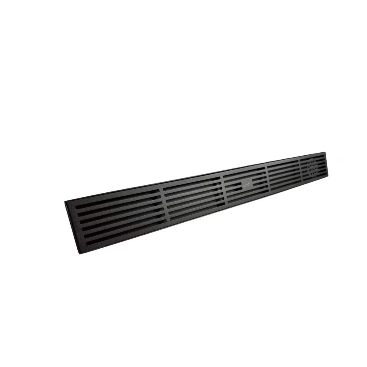 Receptáculo Lineal Negro Desagüe Lateral 70cm Dmc 