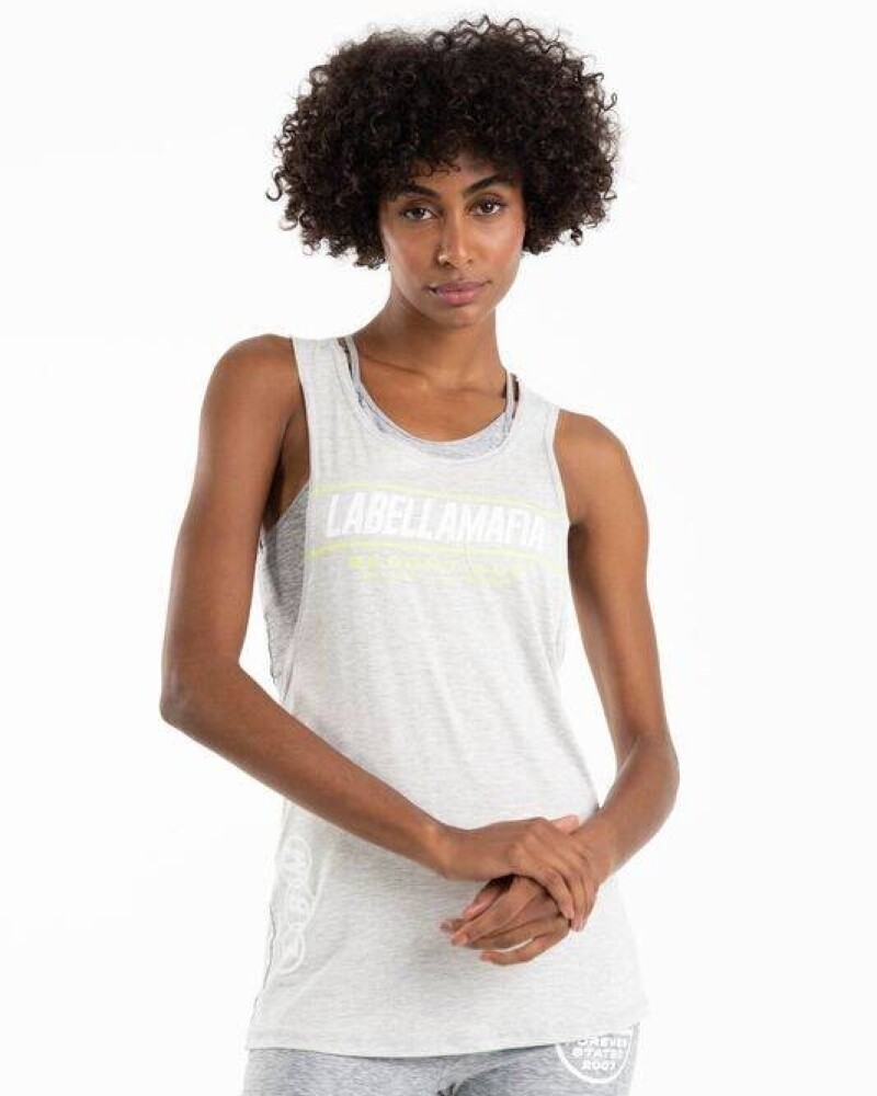 Musculosa Nirvana Essentials Gris Larga U