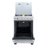 Cocina A Gas Enxuta 4 Hornallas Con Grill Cenx9604i GRIS