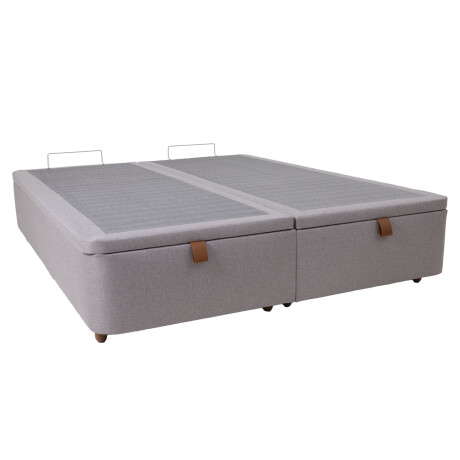 BOX BAÚL MADERA GRIS PREMIUM