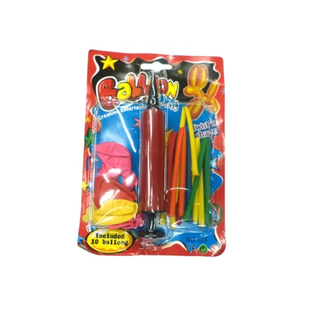 GLOBO SET C/INFLADOR BALON MAGIC (COMUN Y LRGOS) GLOBO SET C/INFLADOR BALON MAGIC (COMUN Y LRGOS)