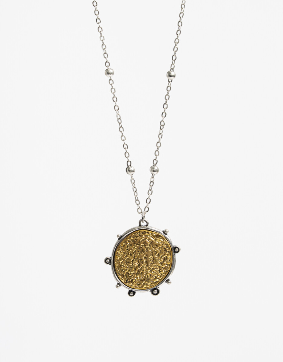 Cadena Corta Biplating Moneda 