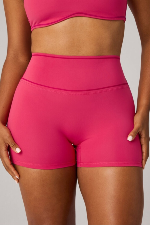Short The No-Seam Pureluxe Tlc Short 4 Mujer Berrylicious/Lush Berry