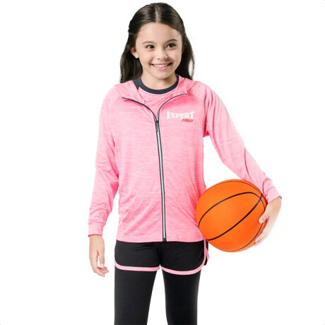 Conjunto Deportivo Niña X5 Remera Termica Calza Rosado
