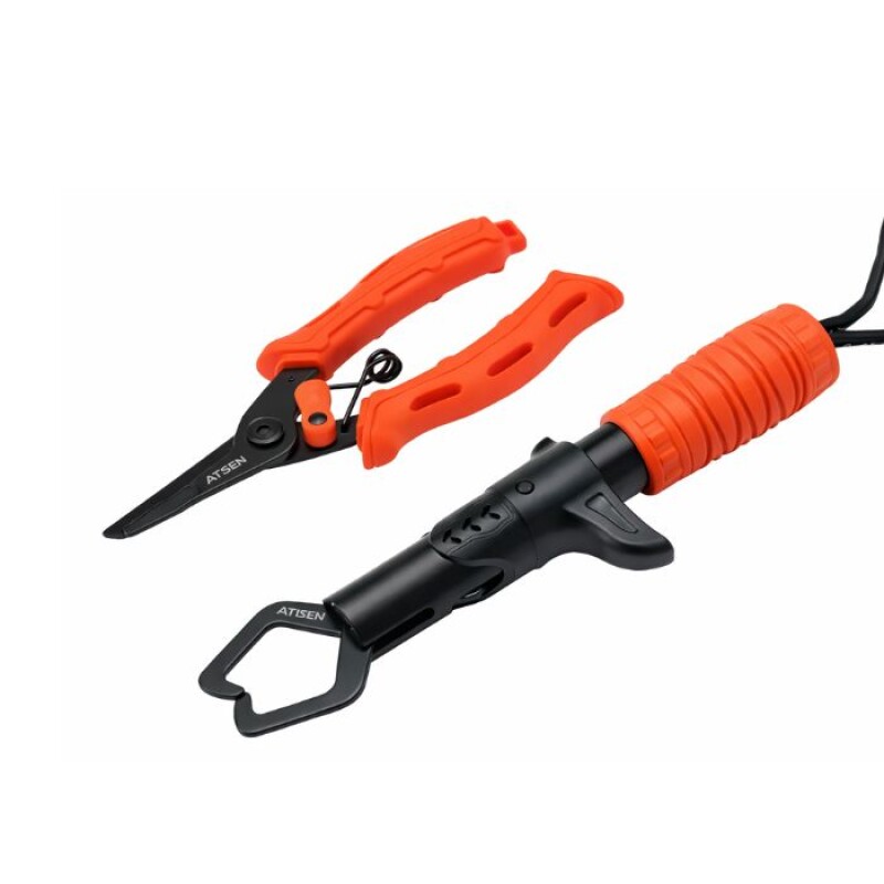 Set Kit De Pesca Pinza + Alicate De Anzuelos Mosquetón Set Kit De Pesca Pinza + Alicate De Anzuelos Mosquetón