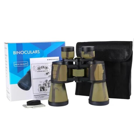 Binoculares camuflados gran angular 20X50 Verde
