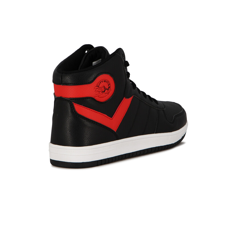 Pony Lifestyle City Wings Men - Negro/rojo Negro-rojo