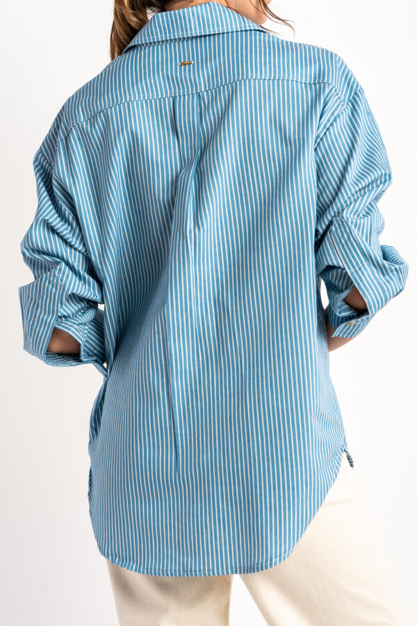 Camisa Celeste