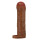 Extensión Pene Realístico Bunion Pretty Love Marrón