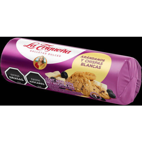 GALLETA DULCE LA TRIGUEÑA 130G ARANDANO/CHISPA BLANCA GALLETA DULCE LA TRIGUEÑA 130G ARANDANO/CHISPA BLANCA